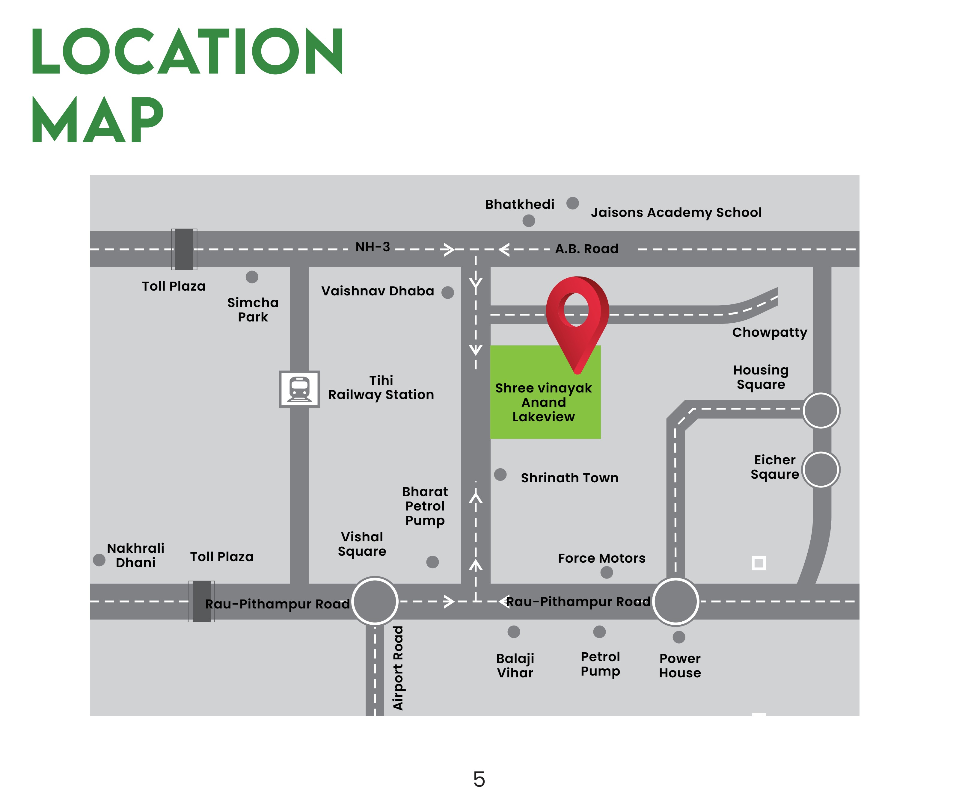 Shri Vinayak Anand Lake View location map